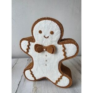 Sugarplum dreams gingerbread Xmas decor large shabby chic new